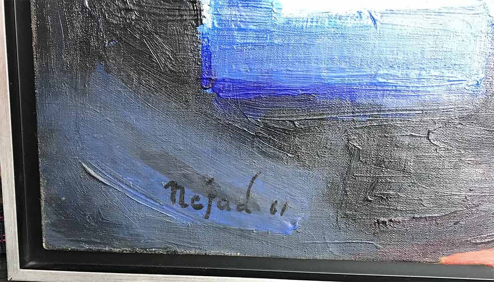 Atelier des Arts - Tableau rare Nejad