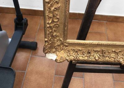 Restauration de cadre à Monaco
